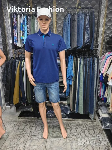 мъжка тениска с яка