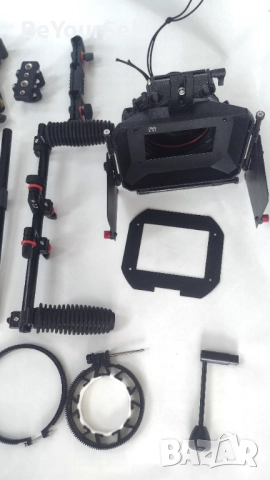за фотокамери - Filmcity rig,cage, folowfocus, matebox, снимка 8 - Чанти, стативи, аксесоари - 52480217