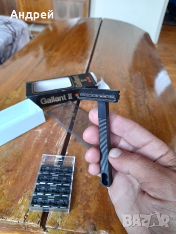 Стара самобръсначка Gallant 2 Deluxe, снимка 4 - Други ценни предмети - 51634661