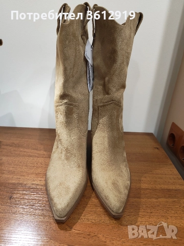 Bershka ботуши , снимка 3 - Дамски ботуши - 52841808