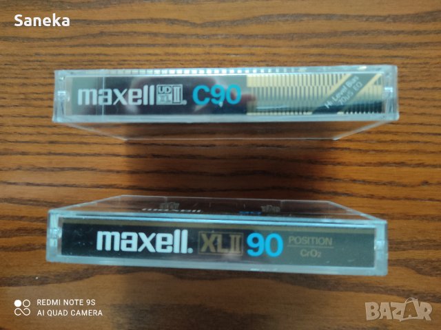 MAXELL UDII XL C90, снимка 3 - Аудио касети - 44293265