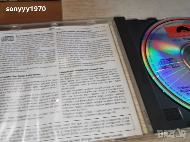 ABBA ORIGINAL CD MADE IN GERMANY 1303261841H2E6R, снимка 17 - CD дискове - 53829244