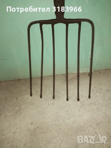 голяма вила за въглища, снимка 4 - Градински инструменти - 50678133