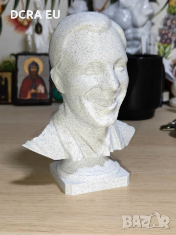 Скулптура по снимка – бюст по поръчка, 3D печат FDM, уникален, 15 см, снимка 6 - Антикварни и старинни предмети - 53018956