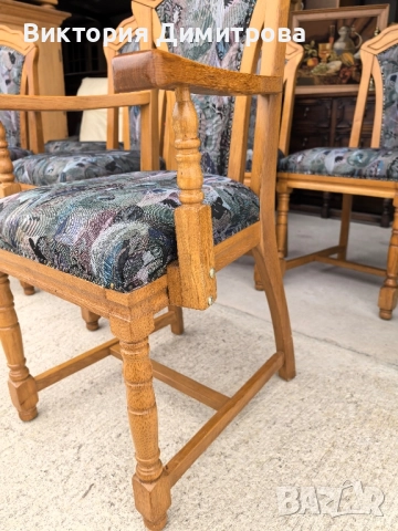 Комплект от 6 трапезни стола , снимка 5 - Столове - 52203886