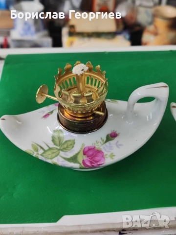 Малки порцеланови лампи, снимка 3 - Антикварни и старинни предмети - 51983603