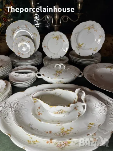 120 годишен Rosenthal Iris- сервиз за хранене за 14 човека, снимка 9 - Сервизи - 48377879