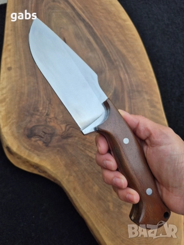 Ръчно изработен нож с кожена кания,LN403, снимка 7 - Ножове - 49020994