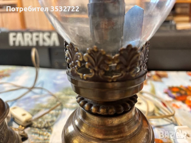 Две винтидж лампи , снимка 8 - Антикварни и старинни предмети - 51240937