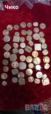 50бр механизми от дамски ръчни руски часовници , снимка 9 - Антикварни и старинни предмети - 53783955