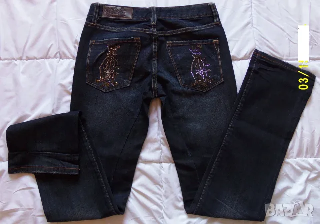 Christian Audigier оригинални дамски дънки, снимка 5 - Дънки - 55714931