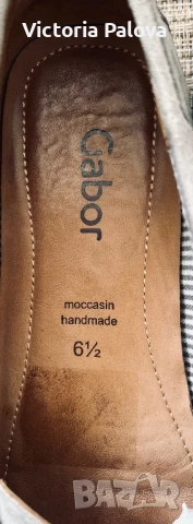 Скъпи лоуфъри/мокасини GABOR естествена кожа, снимка 8 - Дамски ежедневни обувки - 50509254