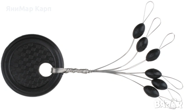 Стопери Mikado Rubber S и M – Гумени стопери за риболов