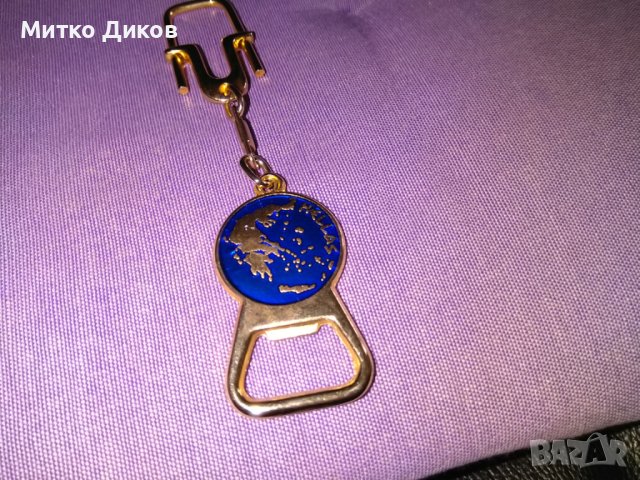 Гърция Пантеон винтидж ключодържател с отварачка нов, снимка 5 - Колекции - 44450958
