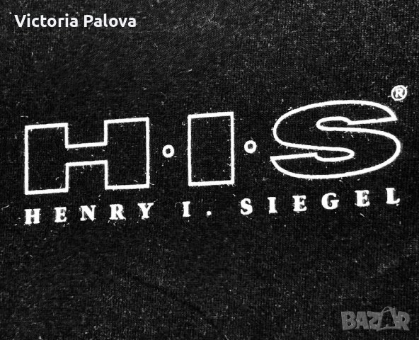 Маркова тениска H.I.S унисекс, снимка 3 - Тениски - 41750019
