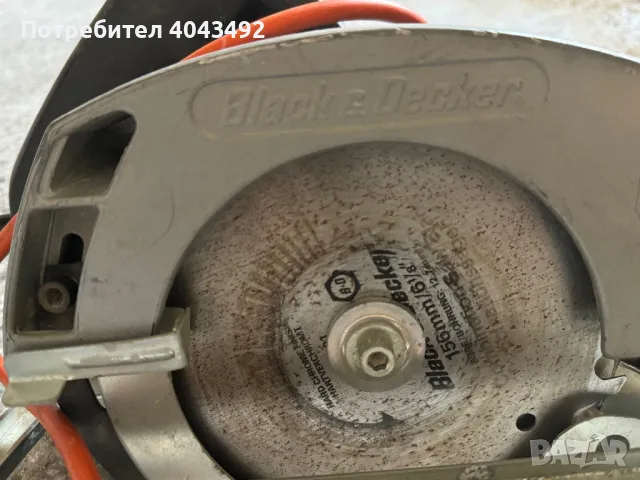 Ръчен Циркуляр Black Decker DN56-W , снимка 4 - Други инструменти - 47275218