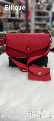 комплект чанта и портмоне prada , снимка 6 - Чанти - 53082721