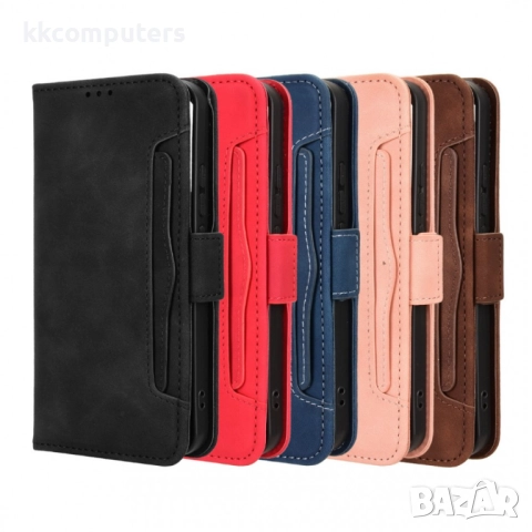 Кожен флип калъф за Xiaomi 15T -Магнитно затваряне, Държач за Карти и Стойка, вкл. Протектор, 5 Цвят, снимка 14 - Резервни части за телефони - 52377604