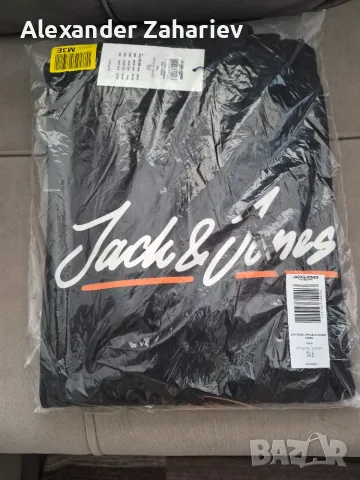 Суитчър с качулка Jack&Jones Olive мъжки, снимка 11 - Суичъри - 56319076