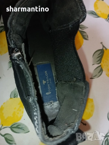 Tom Tailor N 44 кожени обувки - 22 лв, снимка 5 - Мъжки боти - 52748116