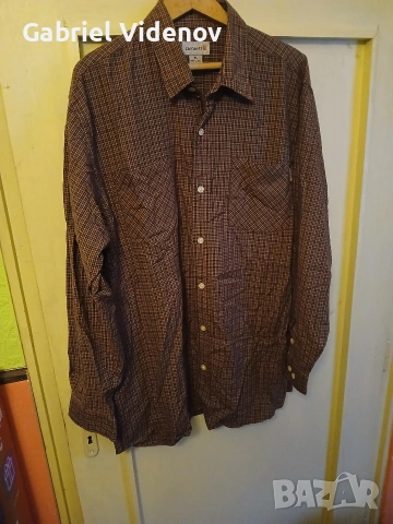 Мъжка риза Carhart., снимка 2 - Ризи - 53658494