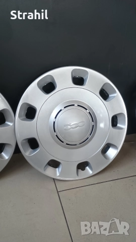 Комплект оригинални тасове (14) за Fiat 500, снимка 2 - Части - 52879662