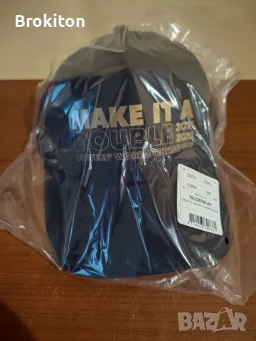 Red Bull RACING Verstappen F1 шампионска Шапка, тъмносиня, снимка 7 - Шапки - 48280298