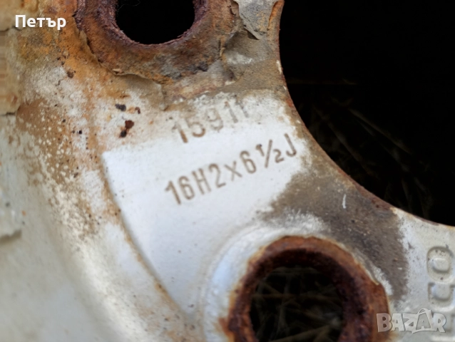 3 броя железни джанти 16ски Iveco daily 2014+ , снимка 6 - Гуми и джанти - 52022940