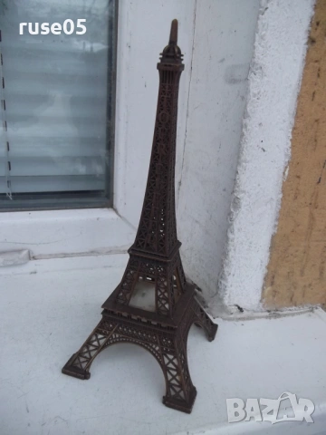 Айфелова кула метална с подсветка работеща, снимка 3 - Други ценни предмети - 53134565