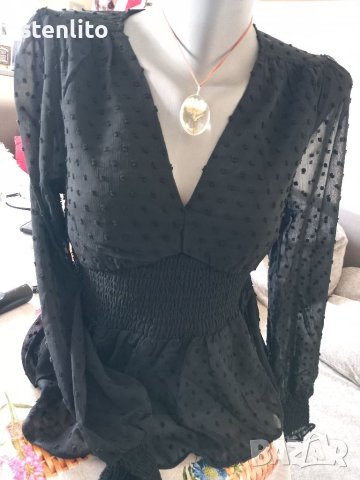 Нова дамска блуза Amisu, снимка 3 - Блузи с дълъг ръкав и пуловери - 42055885