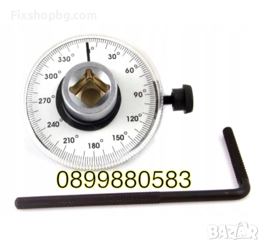 Градусомер Mar-Pol 0-360 градуса 1/2, снимка 3 - Други инструменти - 51533759