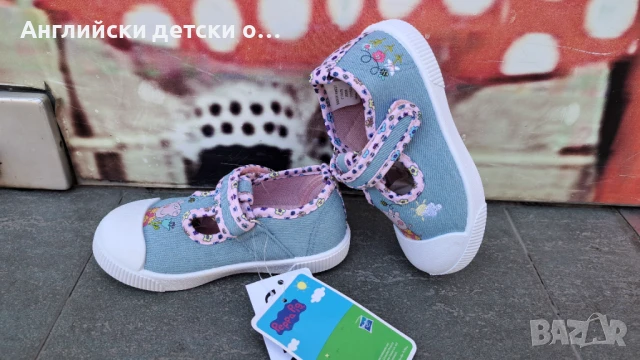 Английски детски кецки с Pepa -George, снимка 3 - Детски пантофи - 50807943