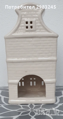 Керамичен свещник, снимка 2 - Декорация за дома - 53636236