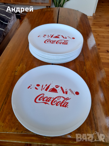 Чиния,чинии Кока Кола,Coca Cola, снимка 1 - Други ценни предмети - 36221264