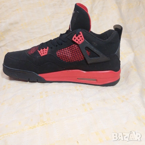 маратонки Jordan 4 Retro Red Thunder номер 46, снимка 3 - Маратонки - 53078104