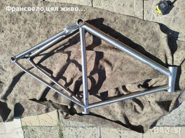 Титаниева рамка за велосипед колело 