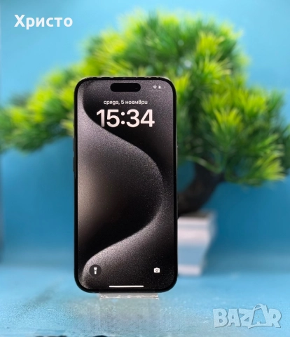 Apple iPhone 15 Pro, 1TB, 5G, Black Titanium 