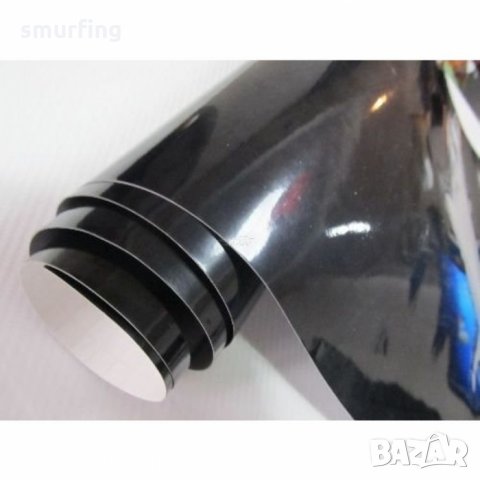 Фолио Черен Гланц - широчина 1.52м