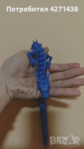 Подвижно драконче за играчка , снимка 3 - Други - 53669652