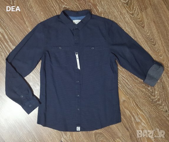 Тъмно синя риза RESERVED 164см-25лв.НОВА, снимка 1