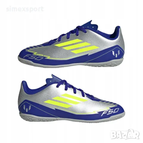 ДЕТСКИ ФУТБОЛНИ ОБУВКИ ADIDAS F50 CLUB TF J MESSI, снимка 4 - Футбол - 48996522
