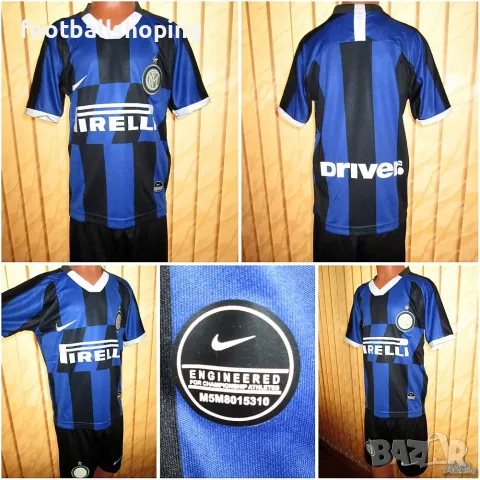 РЕТРО - Детски къс екип Интер 176 размер