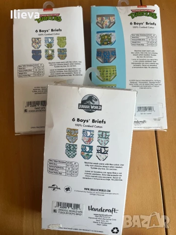 Детски слипове бельо, снимка 3 - Детско бельо и бански  - 50674356