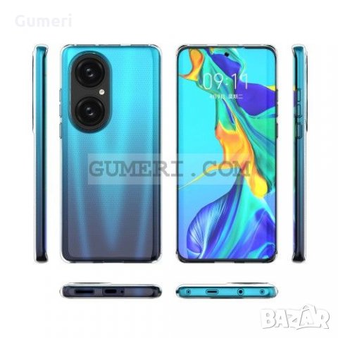 Huawei P50 Pro Силиконов Прозрачен Гръб, снимка 8 - Калъфи, кейсове - 35915205