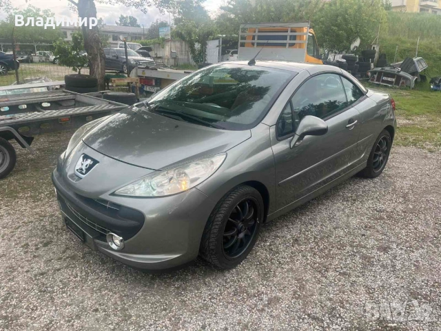 Пежо 207 цц кабрио, снимка 5 - Автомобили и джипове - 53610099