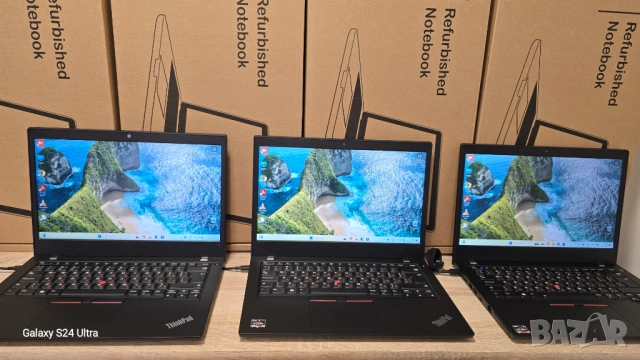 Lenovo ThinkPad L14 Gen 1 – Ryzen 5 PRO 6-ядрен, 8GB DDR4, 256GB SSD, Windows 11, Гаранция, снимка 2 - Лаптопи за работа - 53387785