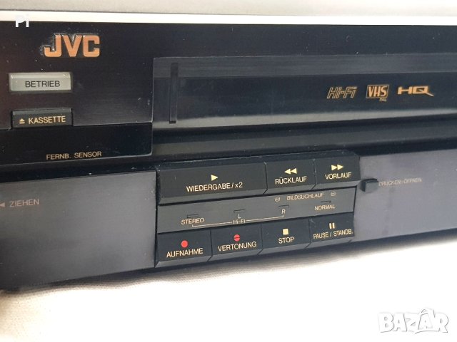 HiFi VHS видеорекордер JVC + Дистанционно + Касети ***Промо Цена***
