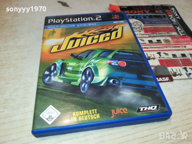 SONY PS2 GAME-JUICED 2611250833, снимка 5 - Игри за PlayStation - 52544457