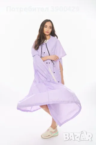 Дамска Пелерина Marty - Люляк, снимка 5 - Рокли - 49723670