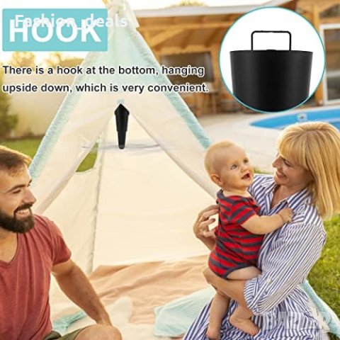 Нов Преносим Вентилатор за отблъскване на мухи Ресторант Маса Пикник, снимка 6 - Други стоки за дома - 42001067